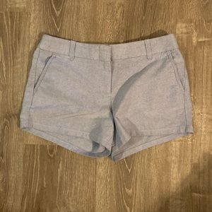 J Crew 5 inch Shorts in blue